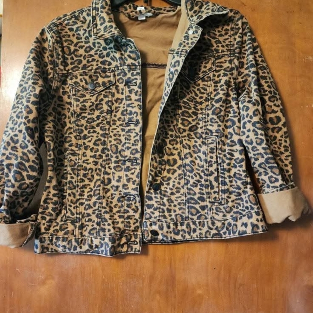 Leopard Print Women's Jacket